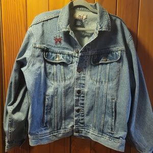 Lee Denim Mountainair Films Horror Chronicles jacket, size large